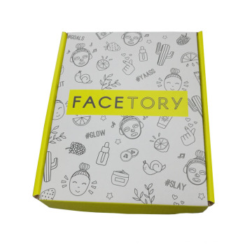 Cosmetic Packaging Face Mask Corrugated Box Design